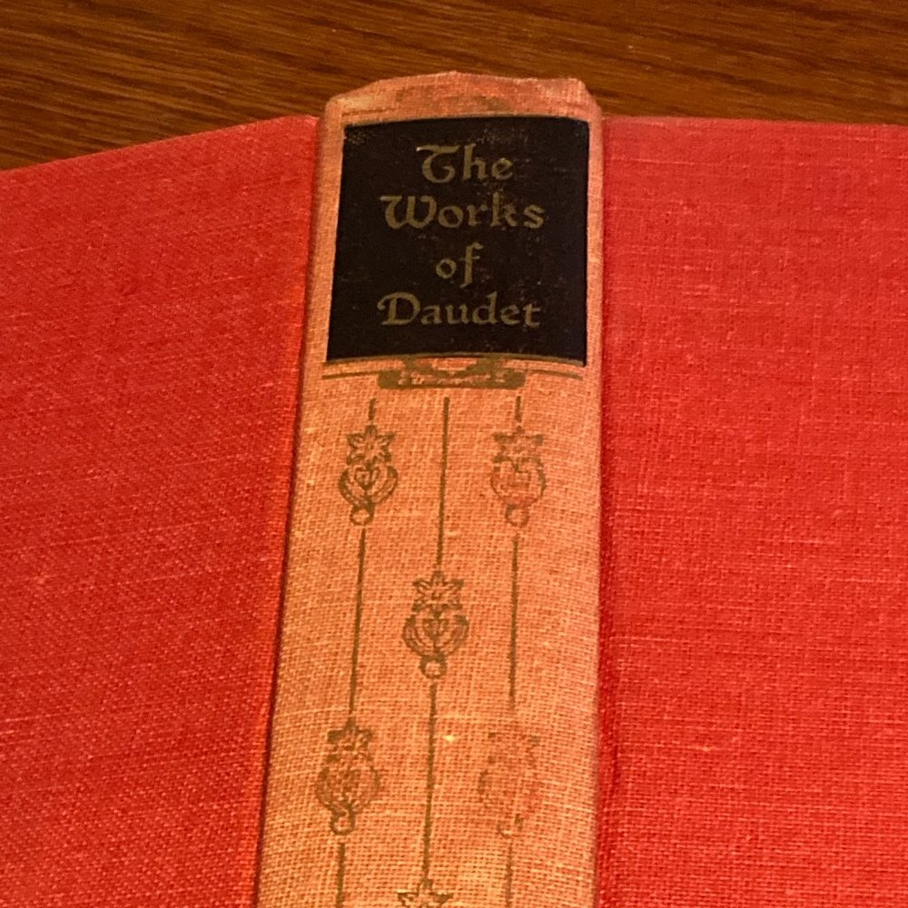 Antique Book-The Works of Alphonse Daudet One Volume Edition 1929